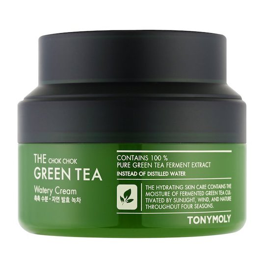 The Chok Chok Green Tea Watery Cream 60ml, 60 ml Tonymoly Päivävoiteet