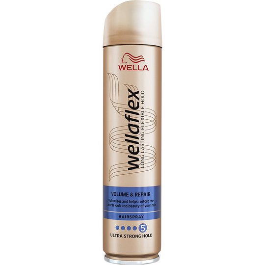 WellaFlex Hairspray Volume & Repair Ultra Strong, 250 ml Wella Styling Hiuslakat