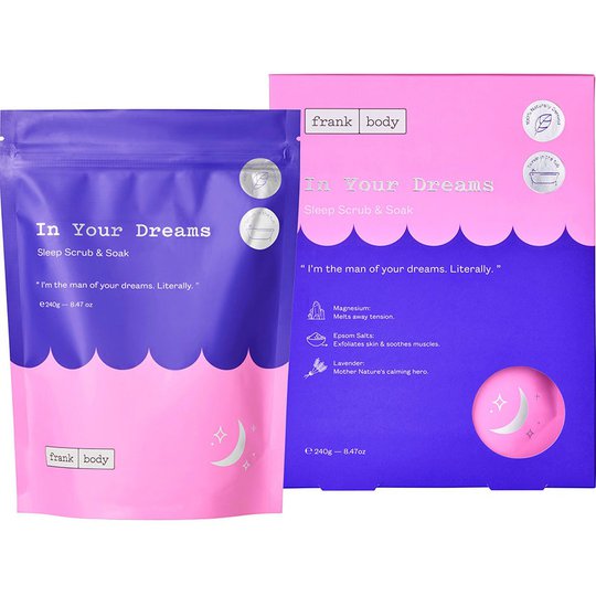 In Your Dreams Sleep Scrub and Soak, 240 g Frank Body Kuorinta