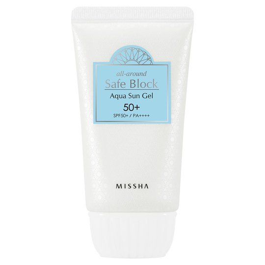 All Around Safe Block Aqua Sun Gel SPF50+, MISSHA K-Beauty Kasvovoiteet