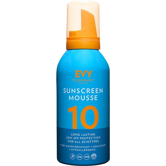 EVY Sunscreen Mousse 10 Low Protection SPF, 150 ml EVY Technology Päivetys