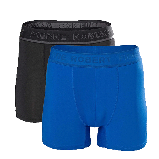 2-Pack Sports Boxer Men, Blue/Black