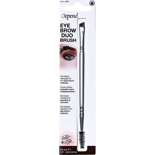 Depend Eyebrow Duo Brush, Depend Kulma- ja ripsisiveltimet