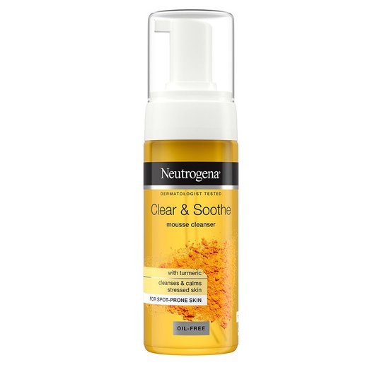 Clear & Soothe Mousse Cleanser, 150 ml Neutrogena Kasvojen puhdistus