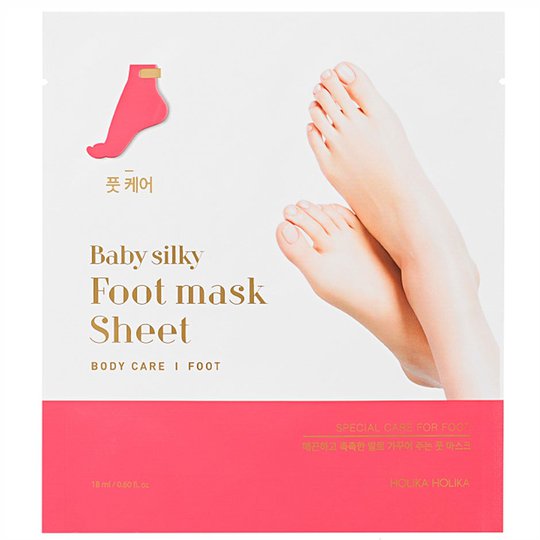 Holika Holika Baby Silky Foot Mask Sheet, Holika Holika K-Beauty