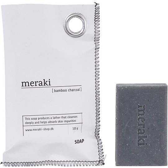 Bamboo Charcoal Hand Soap, 100 g Meraki Käsisaippua