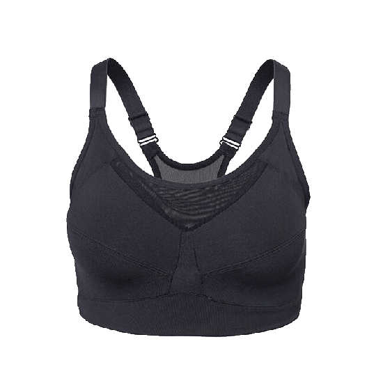 High Support Sports Bra, Black