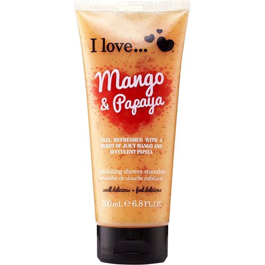 I Love... Mango & Papaya Exfoliating Shower Smoothie, 200 ml I love… Vartalokuorinnat