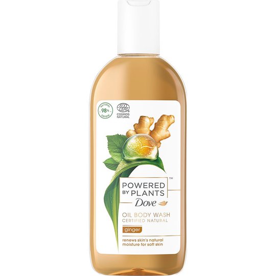 Body Oil Wash Ginger, 250 ml Dove Suihkugeelit