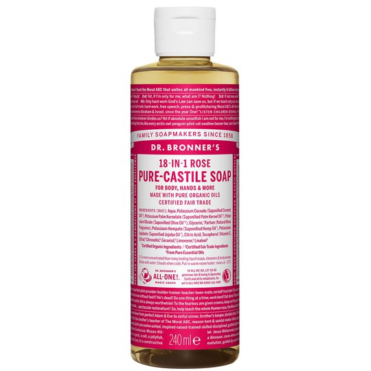 Magic Soaps Rose, 240 ml Dr. Bronner's Luonnonkosmetiikka