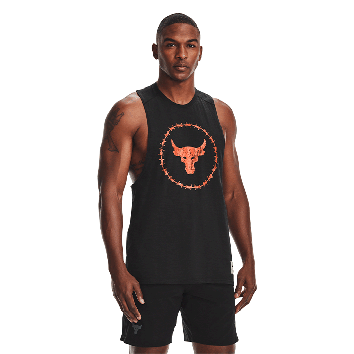 UA Project Rock CC Tank, Black