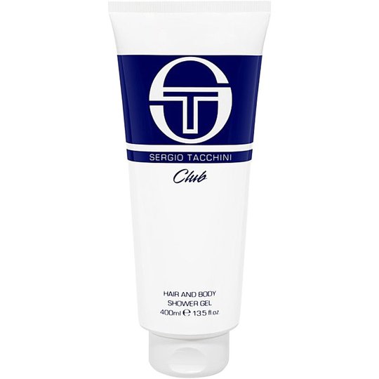 Sergio Tacchini Club Hair & Body Shower Gel, 400 ml Sergio Tacchini Suihkugeelit miehille
