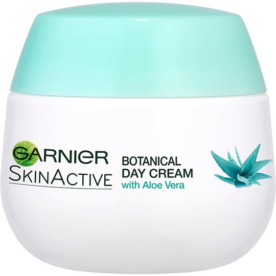 Skin Active Moisture+ Botanical Aloe Vera Day Cream Normal to Combination Skin, 50 ml Garnier 24h-voiteet