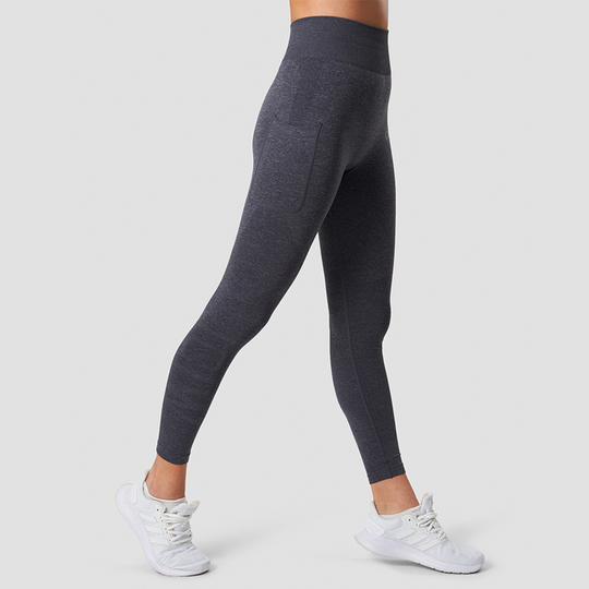 Define Seamless Pocket Tights, Grey Melange