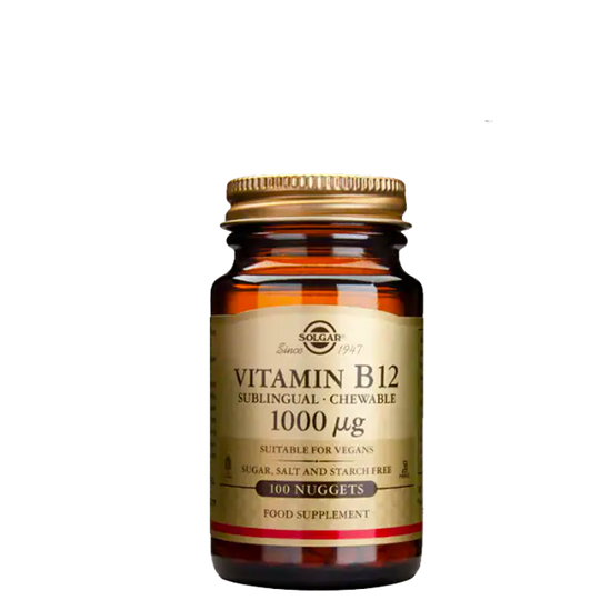 B-12, 1000mcg, 100 kpl