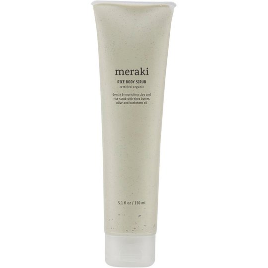 Rice Body Scrub, 150 ml Meraki Kuorinta ja kuivaharjaus