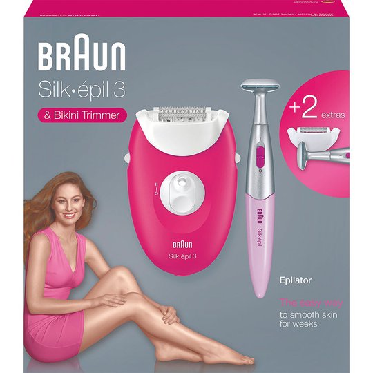 Braun Silk-Épil 3 Epilator SE3420, Braun Epilaattorit