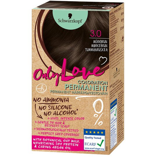 Only Love, Schwarzkopf Hiusvärit