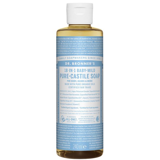 Magic Soaps Baby Mild, 240 ml Dr. Bronner's Luonnonkosmetiikka