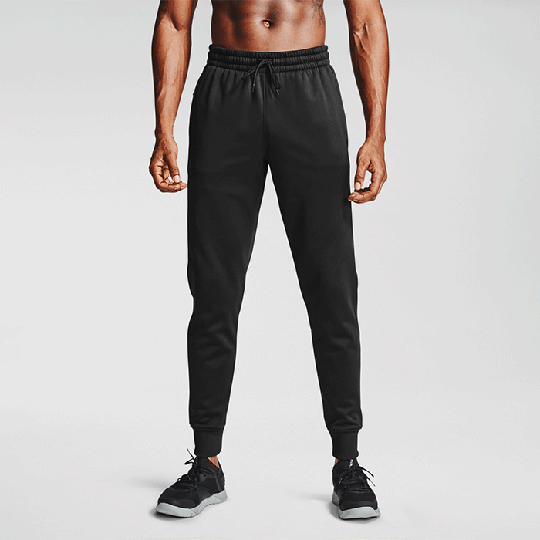 UA Armour Fleece Joggers, Black