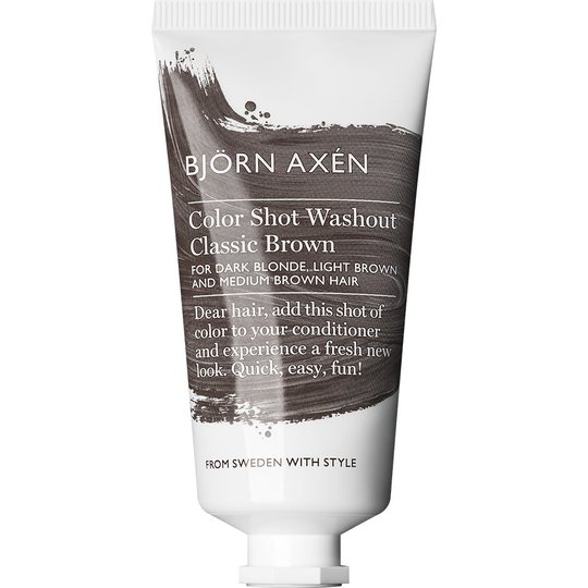 Björn Axén Color Shot Washout Classic Brown, 50 ml Björn Axén Poispestävä hiusväri