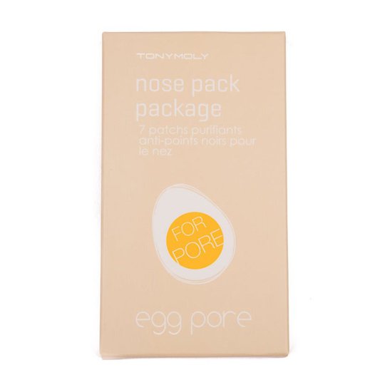 Egg Pore Nose Pack Package, Tonymoly K-Beauty Kasvonaamiot