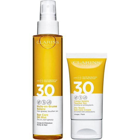 Sun Protection Mist & Cream, Clarins Ihonhoito