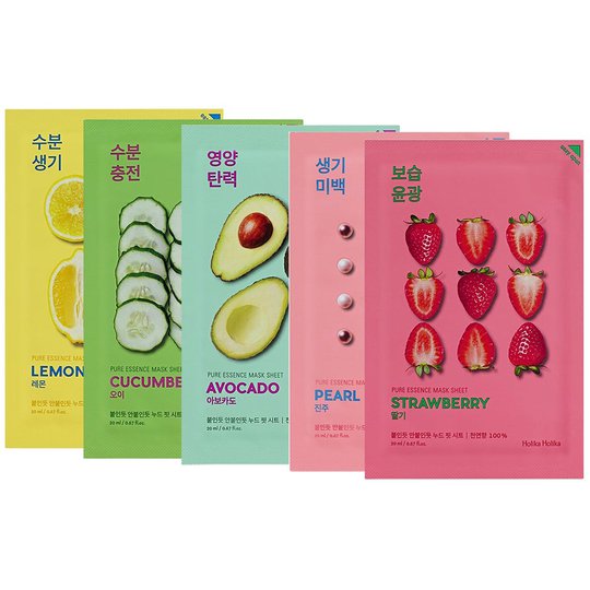 K-Beauty Sheet Masks, Holika Holika Ihonhoitopakkaukset