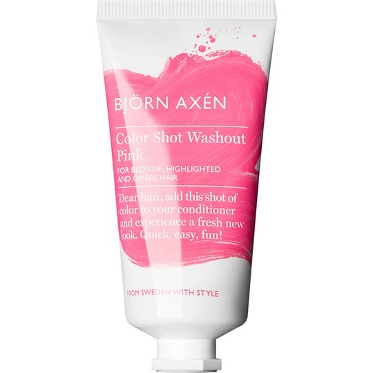 Björn Axén Color Shot Washout Pink, 50 ml Björn Axén Poispestävä hiusväri