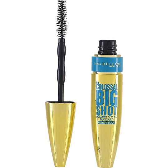 Maybelline Volum' Express Colossal Big Shot Black Waterproof Mascara, Maybelline Ripsivärit