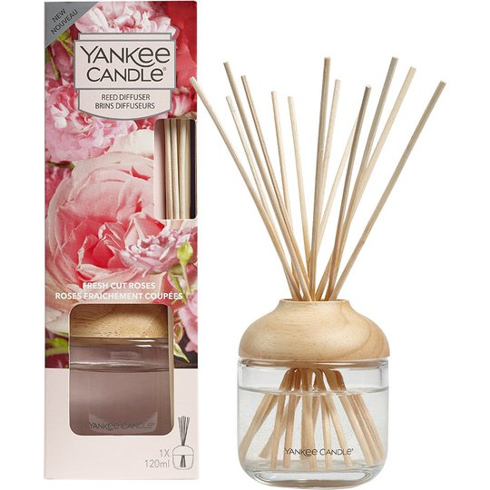 Fresh Cut Roses Reed Diffuser, 120 ml Yankee Candle Tuoksutikut