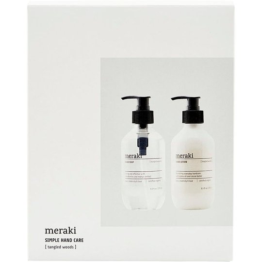 Tangled Woods Giftbox, 275 ml Meraki Käsisaippua