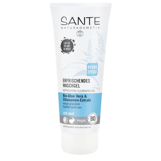 Refreshing Cleansing Gel, Sante Luonnonkosmetiikka