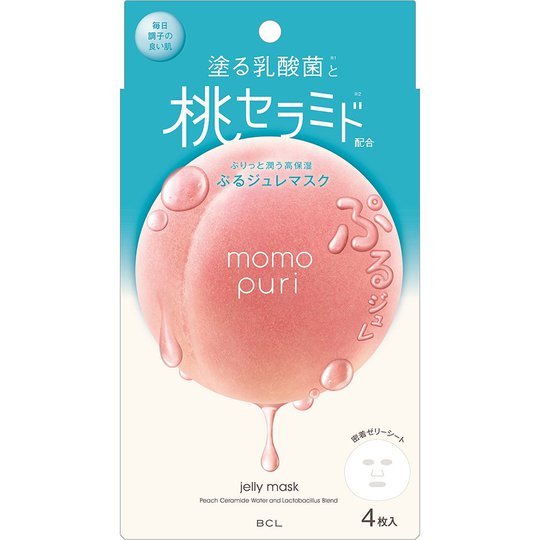 Momopuri Jelly Mask, BCL Kasvonaamiot