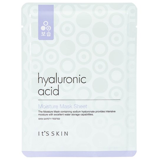 Hyaluronic Acid Moisture Sheet Mask, 17 g It'S SKIN Kasvovedet