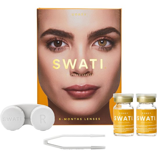 Honey, 2 st Swati Värilliset piilolinssit