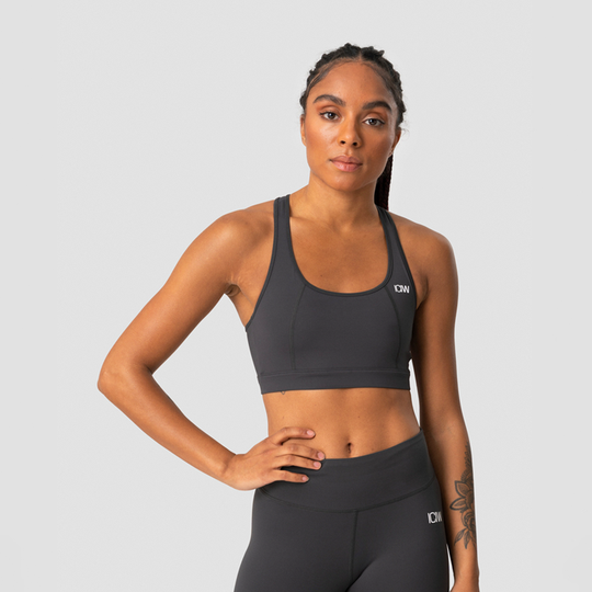 Classic Sports Bra, Anthracite