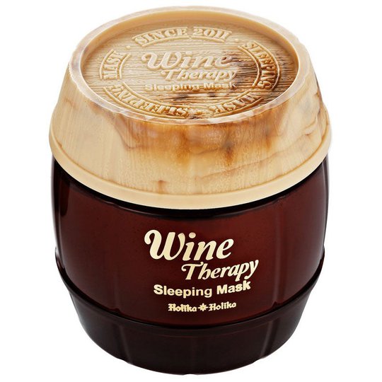 Wine Therapy Sleeping Mask, Red Wine, 120 ml Holika Holika Kasvonaamio