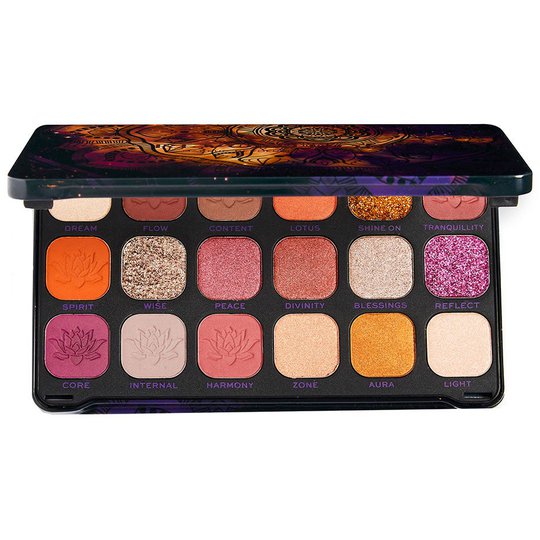 Forever Flawless Namaste Palette, Makeup Revolution Luomiväripaletit