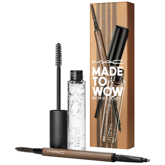 Made To Wow Brow Kit: Light, MAC Cosmetics Kulmameikit