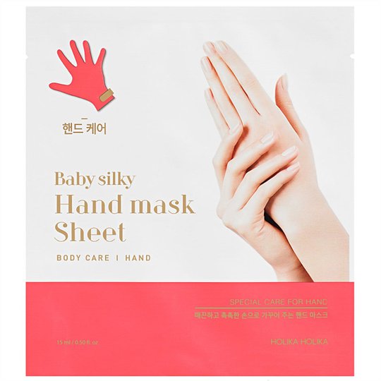 Holika Holika Baby Silky Hand Mask Sheet, Holika Holika K-Beauty