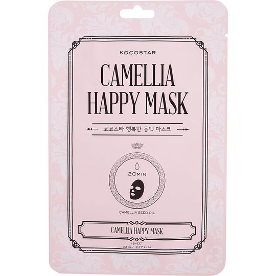 KOCOSTAR Camellia Happy Mask, Kocostar Kasvonaamio