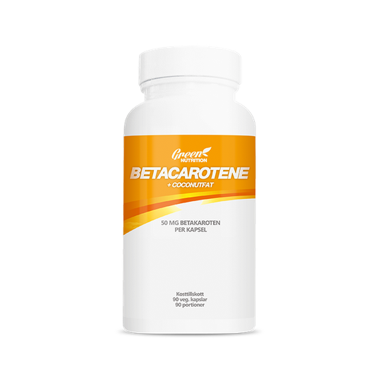 Betacarotene 50 mg+Coconut fat, 90 caps