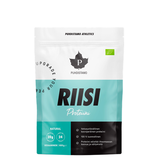 Organic Rice Protein, 600g, Natural