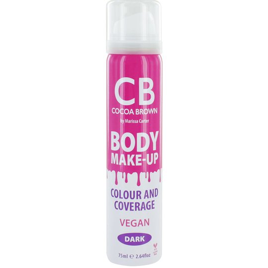 Body Make-Up Dark Colour & Coverage, 75 ml Cocoa Brown Itseruskettavat