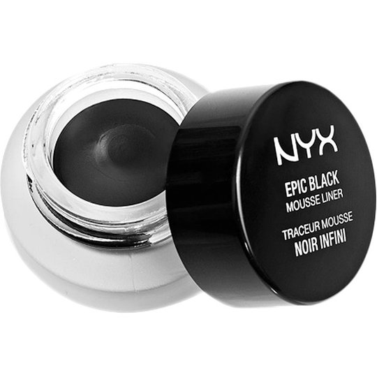 Epic Black Mousse Eyeliner, 3 g NYX Professional Makeup Silmänrajauskynä