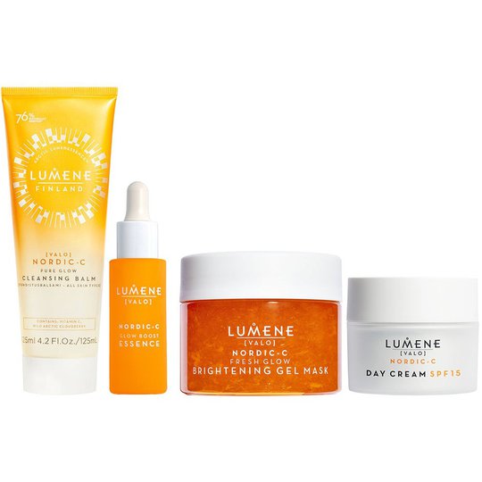 Valo Glow Boosting Routine, Lumene Ihonhoitopakkaukset