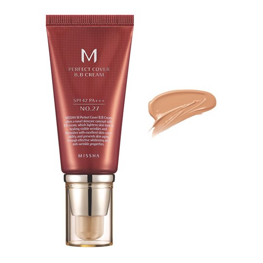 M Perfect Cover BB Cream SPF42/PA+++, 50 ml MISSHA K-Beauty Meikit