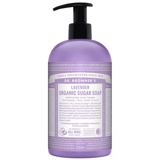 Organic Hand & Body Shikakai Soap Lavender, 710 ml Dr. Bronner's Suihkugeelit