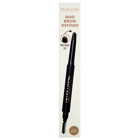 Duo Brow Pencil, Makeup Revolution Kulmameikit